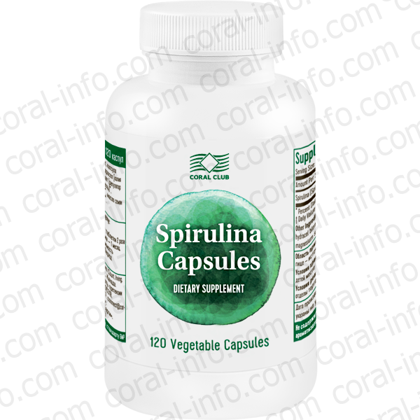 Spirulina-Capsules